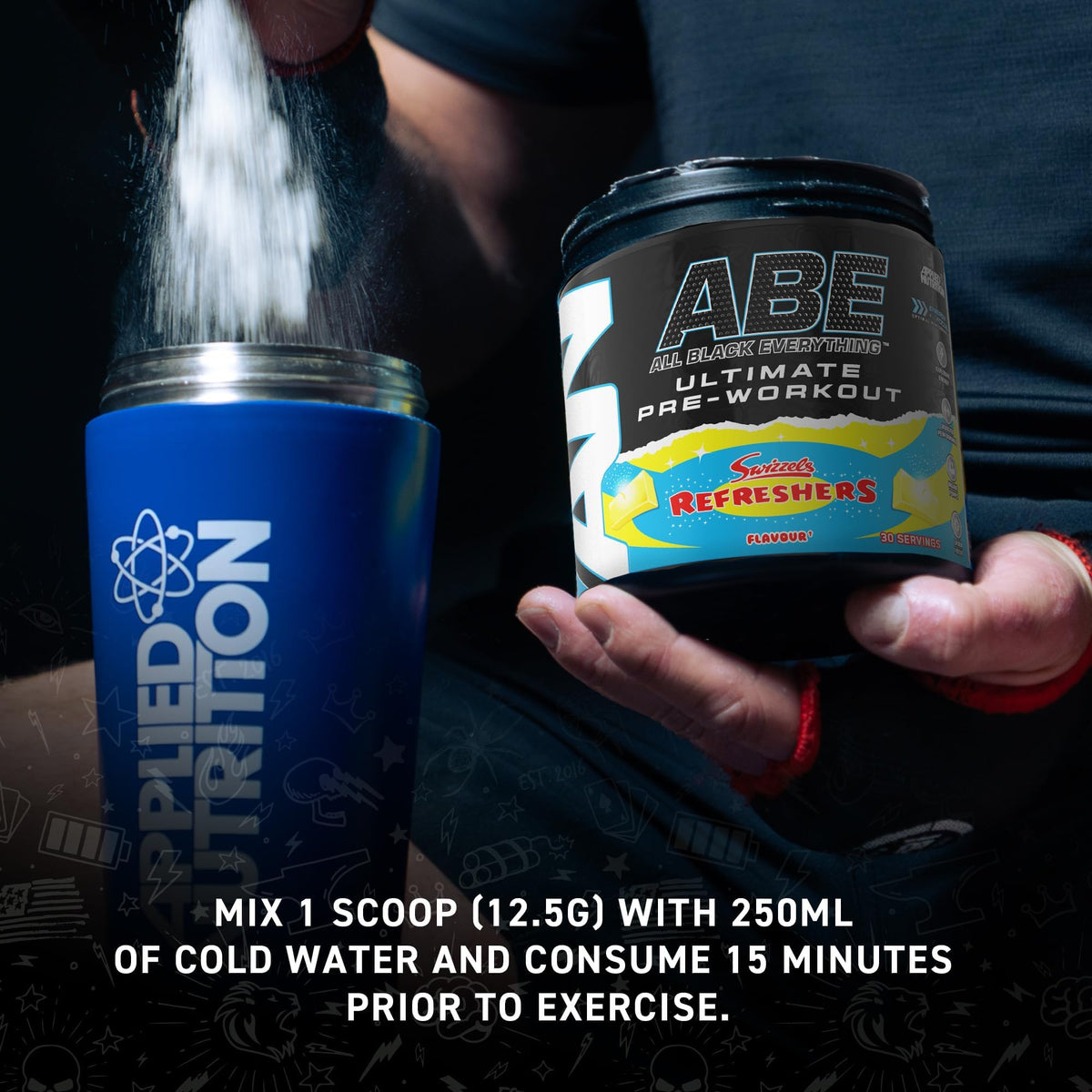 Applied Nutrition ABE Pre Workout Powder Tropical 375g