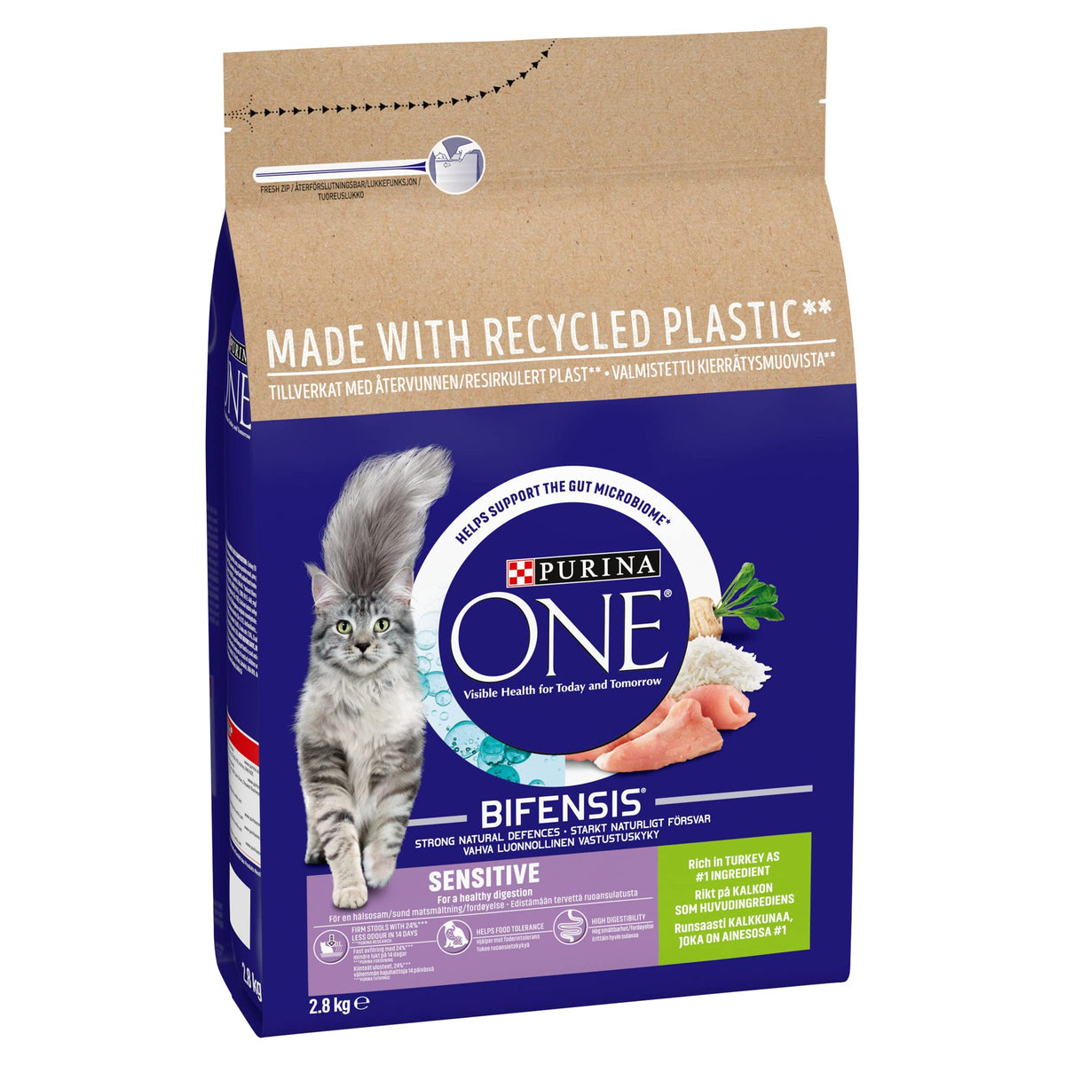 PURINA ONE Bifensis Adult Dry Cat Food Chicken 7.5kg Pack