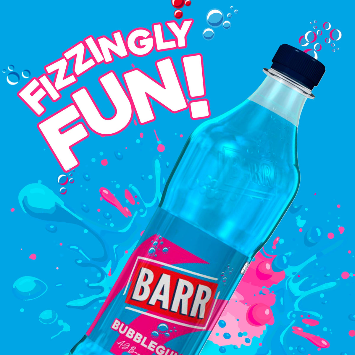 Barr Cream Soda Zero Sugar Sparkling Soft Drink, 24 Pack, 330ml Cans