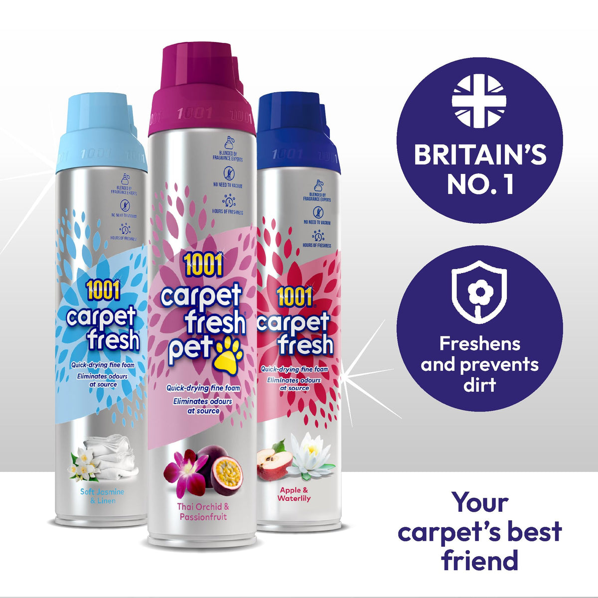 1001 • Carpet Fresh Apple & Cinnamon • 300ml