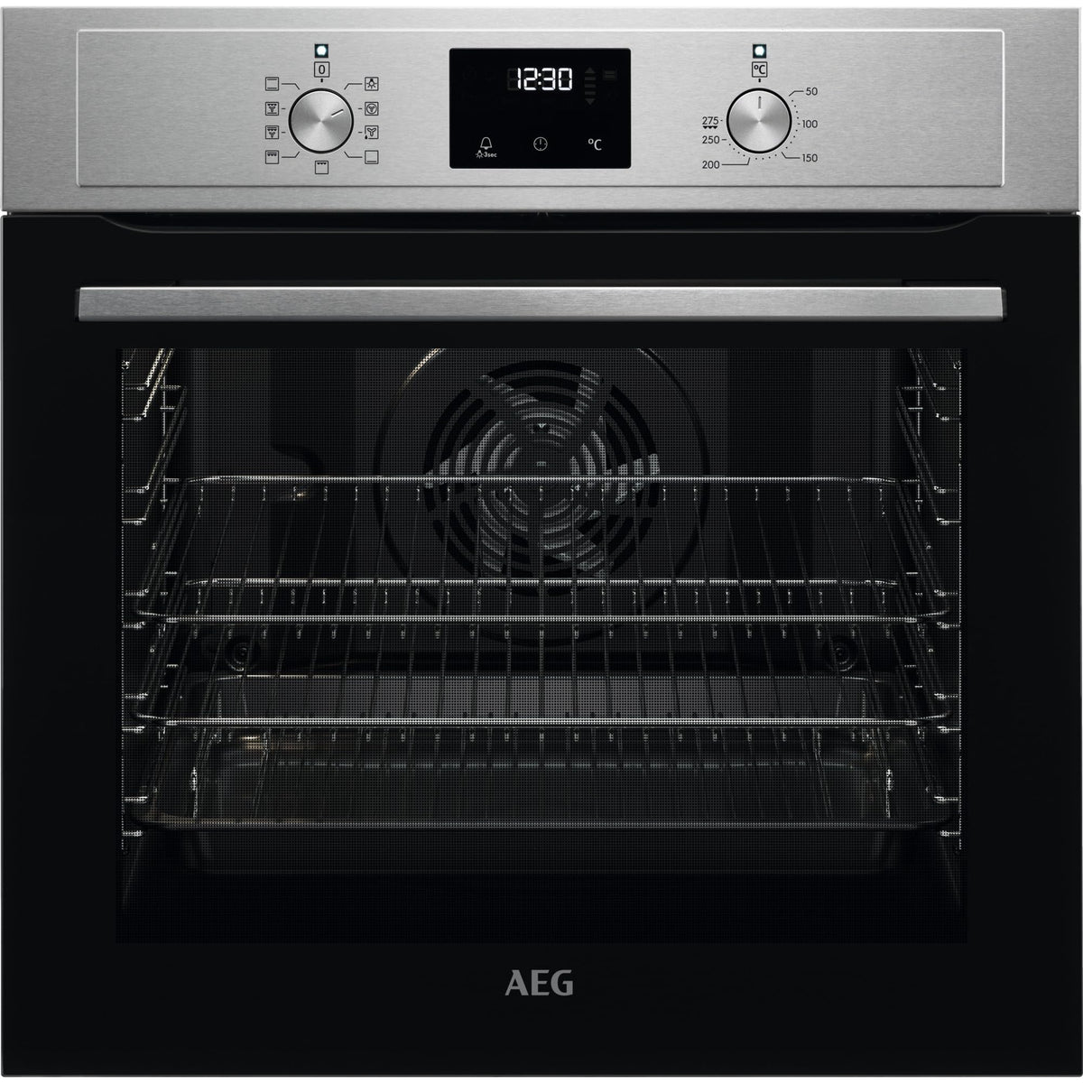 AEG Built-in Oven BEX535A61B, 72 L, Class A, Black