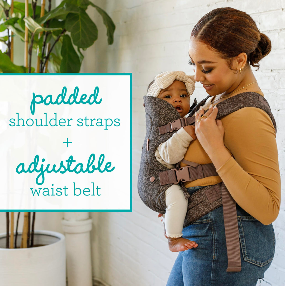 Infantino Flip Advanced 4-in-1 Baby Carrier - Ergonomic, Convertible, Face-in and Face-Out Front and Back Baby Carrier for Newborn to Toddler 3,6-14,5kg, Grey
