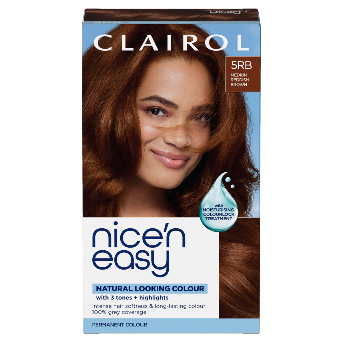 Clairol Nice'n Easy Crème Natural Looking Oil Permanent Hair Dye Infused