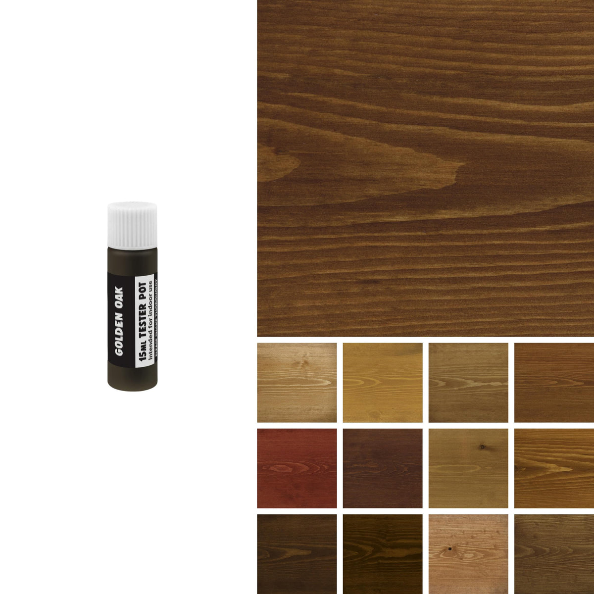Littlefair's Wood Stain Water-Based - (Very Red Mahogany) – Non-Toxic, Eco-Friendly & Quick Drying - Easy-to-Apply, Concentrated Formula for All Wood Types – 15ml Tester Pot
