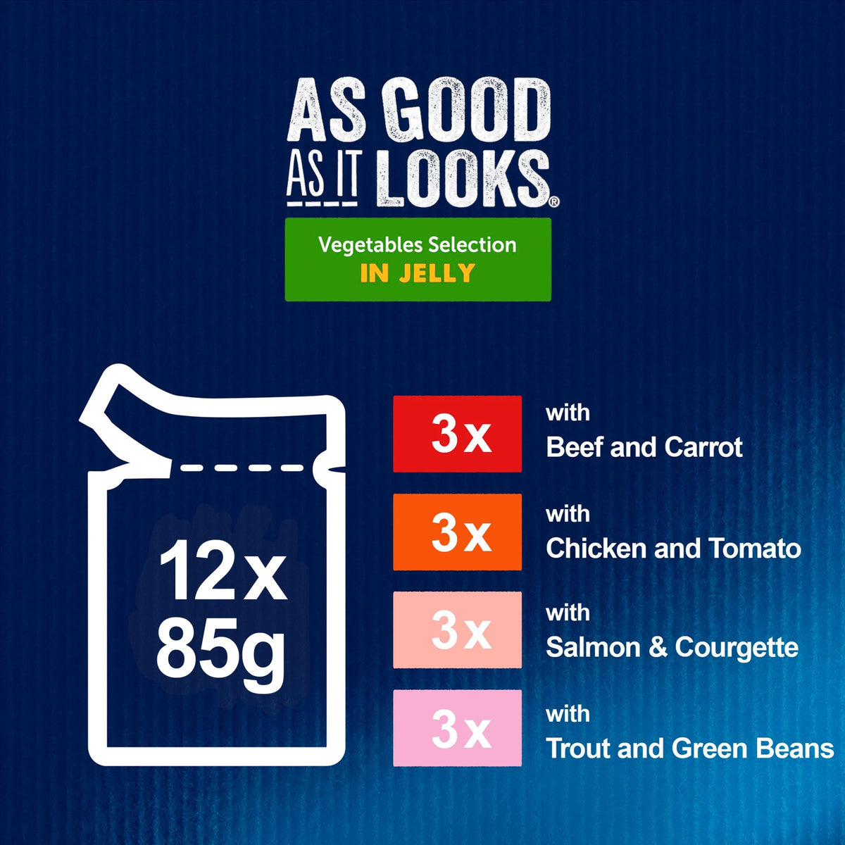 FELIX Doubly Delicious Countryside Selection in Jelly Wet Cat Food 40x85g