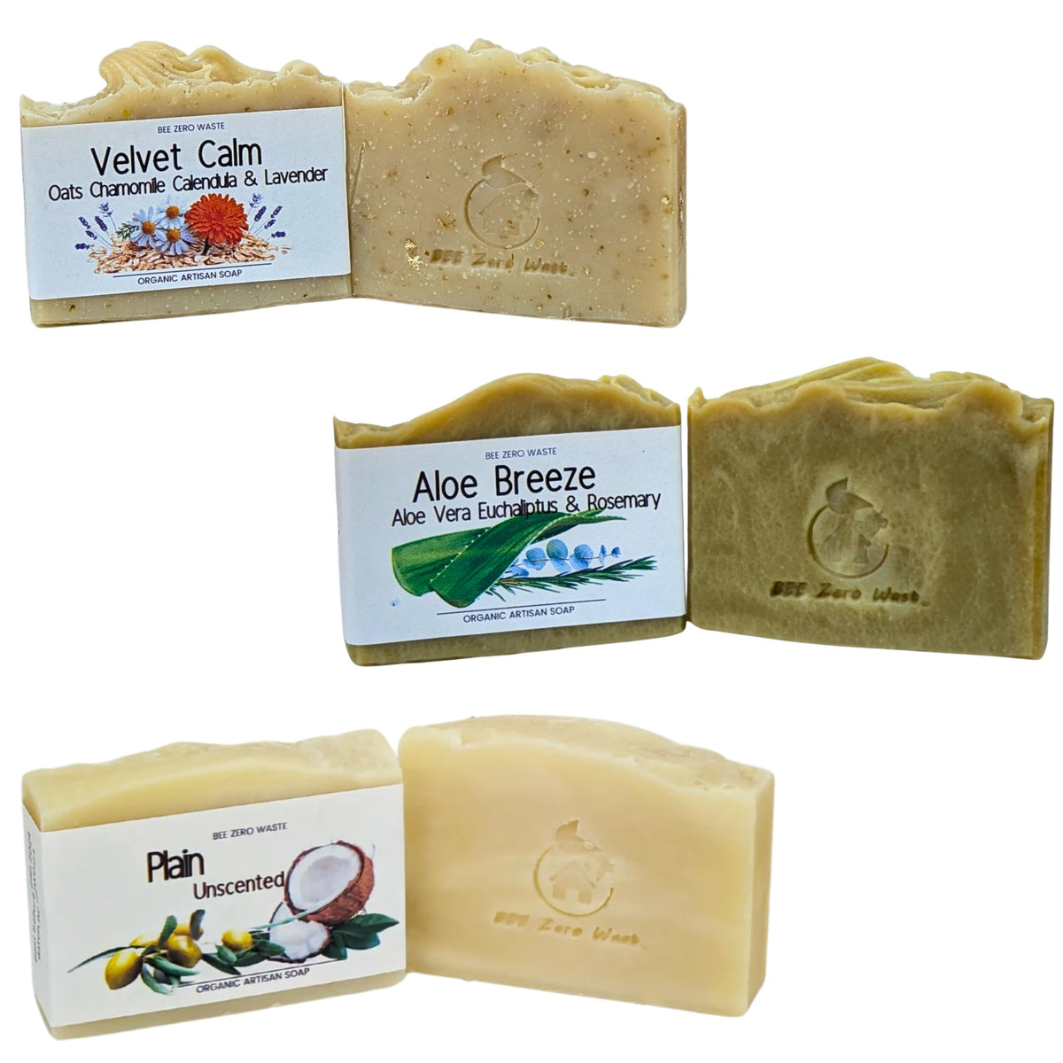 Handmade Natural Soap Bar Set | UK Artisan Cold Processed Vegan Soaps | Organic, Cruelty-Free, Palm Oil-Free | Essential Oil Scented | Floral, Herbal & Citrus Soap Gift Set (Floral)