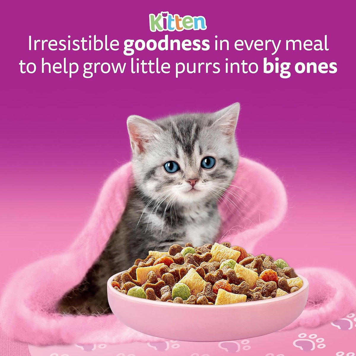 Whiskas Junior Chicken 7 kg Bag, Kitten Cat Dry Food - Pack May Vary