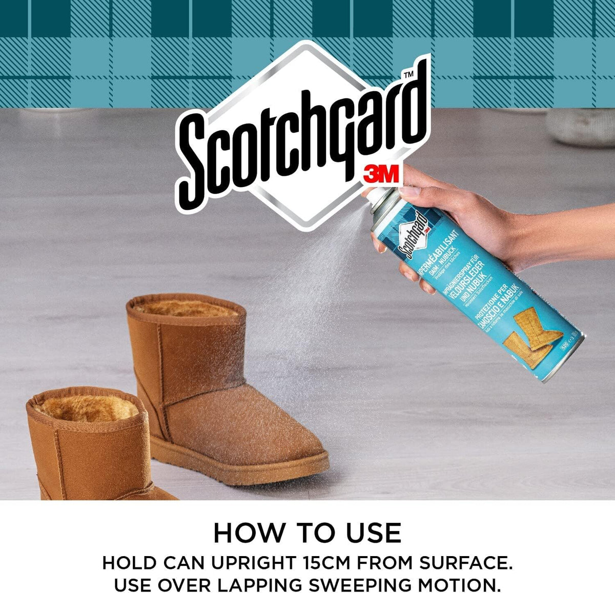 Scotchgard Suede & Nubuck Protector, 2 Cans x 400ml each - Water Repellent Spray, Helps Minimize Salt Stains - For Boots, Shoes, Coats, Gloves & More