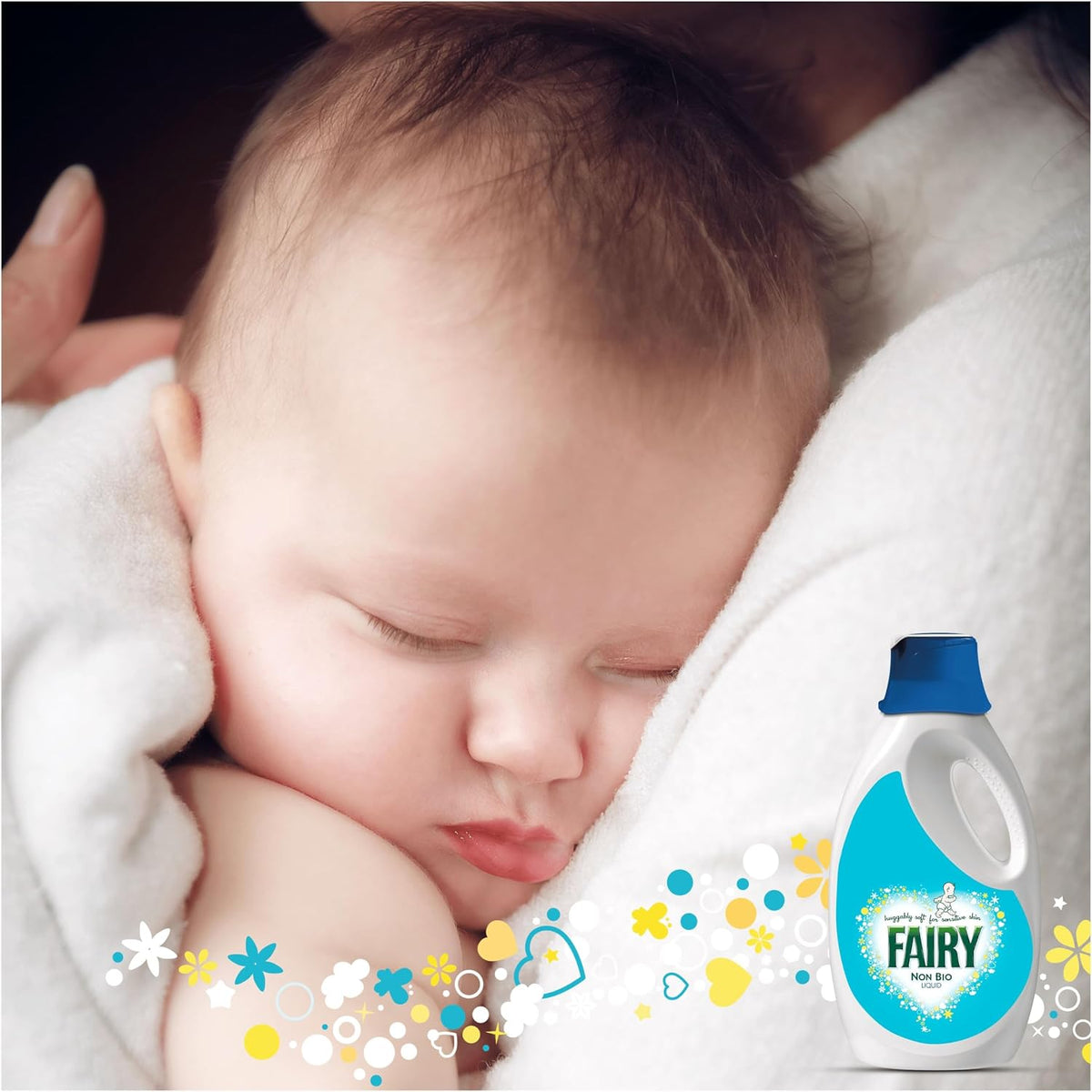 Fairy Non Bio Liquid Laundry Detergent, 101 Washes, 3.131 L