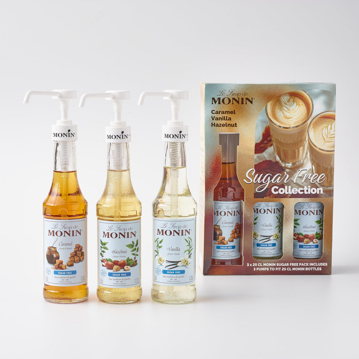 MONIN Premium Caramel Sugar Free Syrup 1L for Coffee and Cocktails. Vegan-Friendly, Allergen-Free, 100 Percent Natural Flavours and Colourings. Sugar-Free Coffee Syrup
