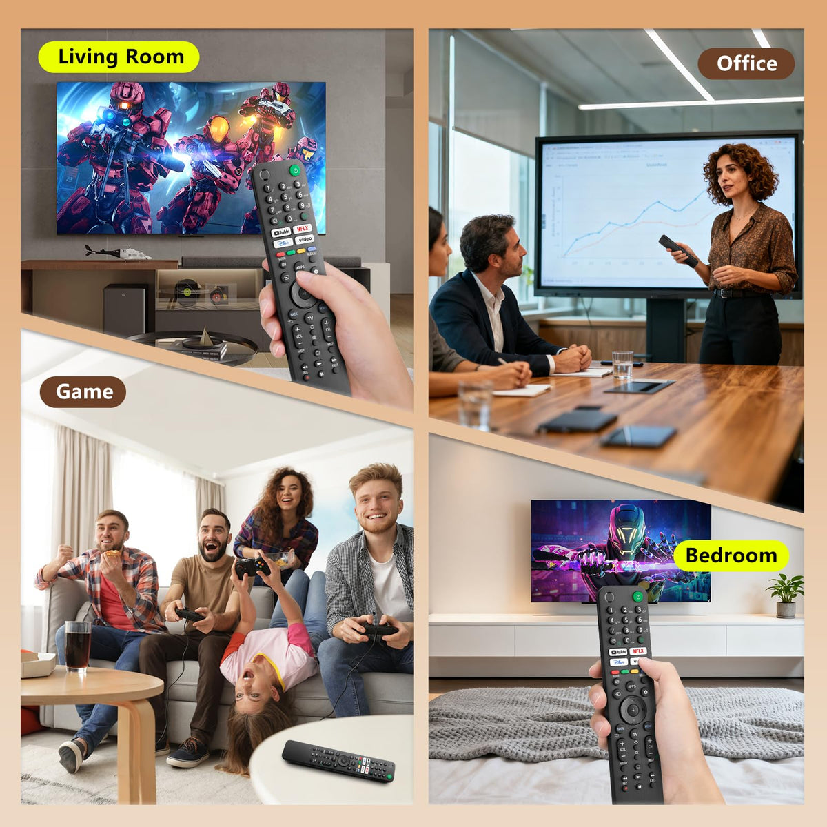 Universal for Samsung TV Remote Replacement