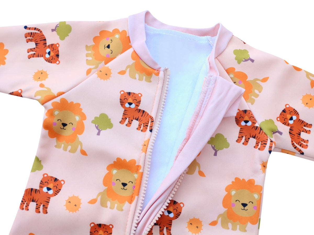 Swimbubs Baby Swimming Warm Suit Boys Fleece Lined Wetsuit Girls UV UPF50 Sun Protection Swimsuit