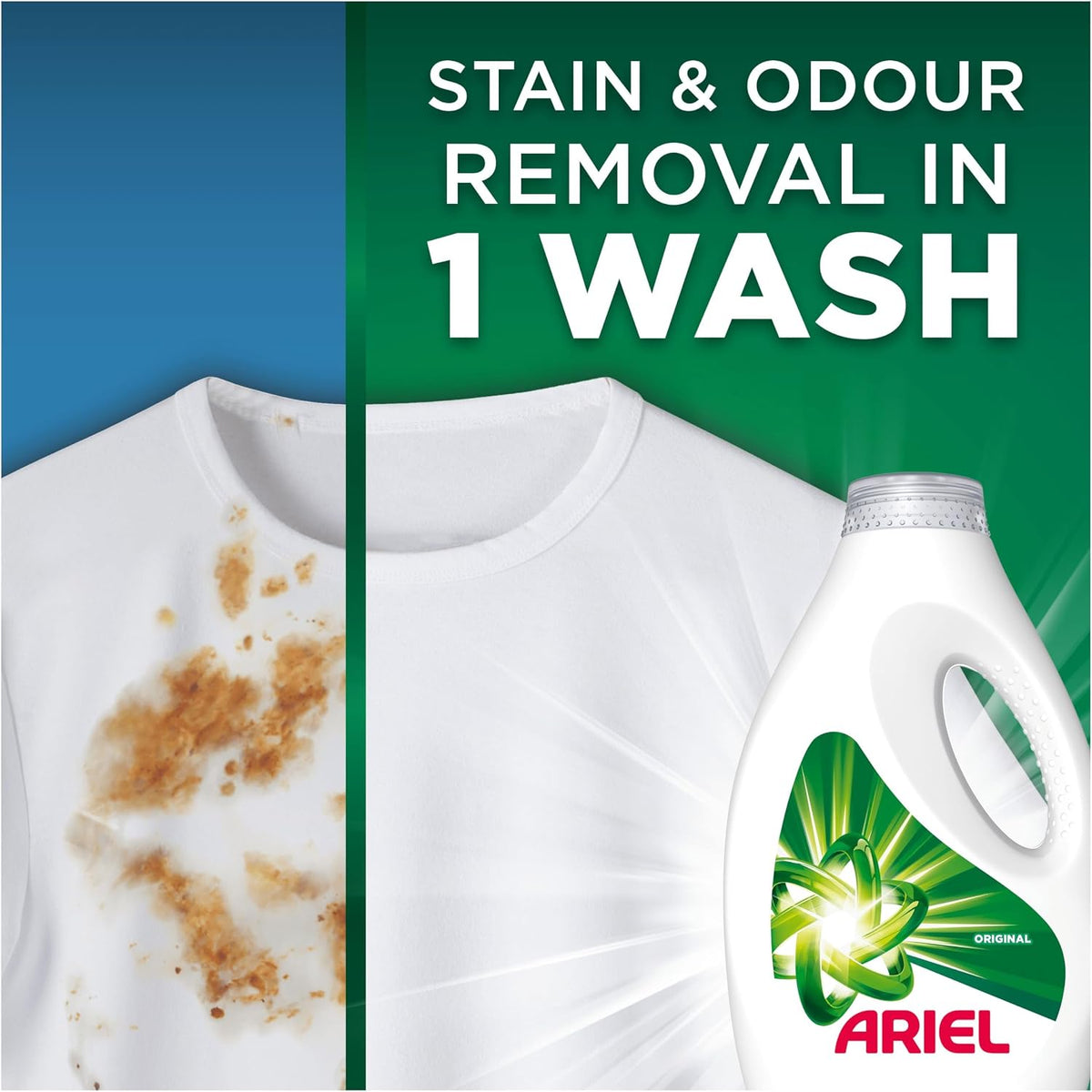 Ariel Washing Liquid Laundry Detergent, 101 Washes