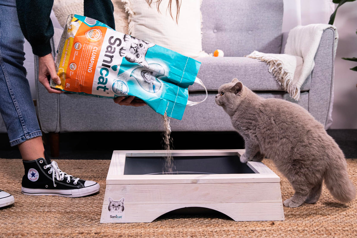 Sanicat - Classic Fragrance-Free cat litter 10L capacity