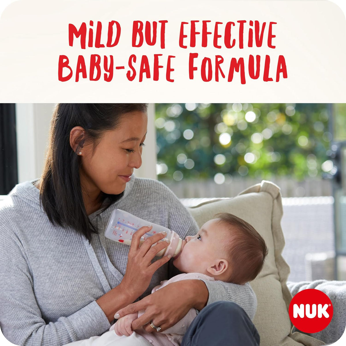 NUK Baby Bottle Cleanser | 500 ml | Ideal for Cleaning Baby Bottles, Teats & Accessories | Fragrance Free Cleaner | pH Neutral | 100% Recyclable Bottle