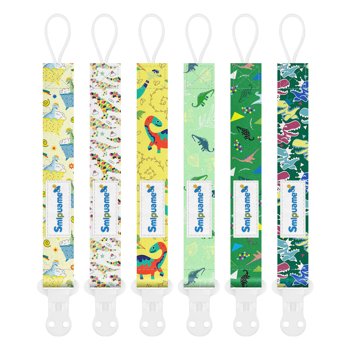 Dummy Clip Boys,8 Pack BPA Free Soother Chain,Pacifier Holder Clips for Teether Toy,Baby Dummy Strap Clip Universal Design Fit All Pacifiers Baby Teething Toys,Newborn Baby Gift
