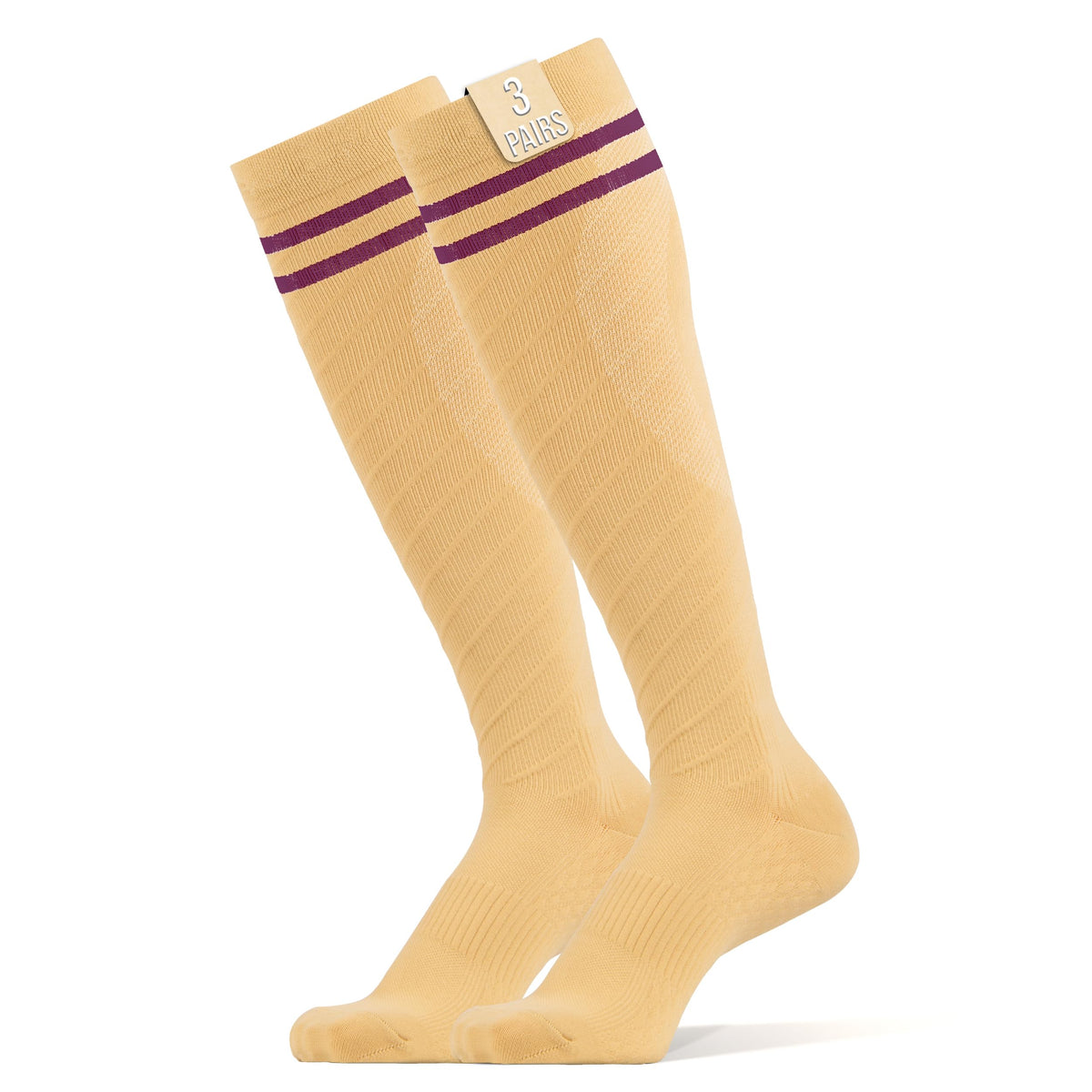 360 RELIEF Compression Socks for Women & Men - 15-20 mmHg Travel Flight Socks – Graduated Support - Ideal for Running, Cycling & during Maternity - with Laundry Bag