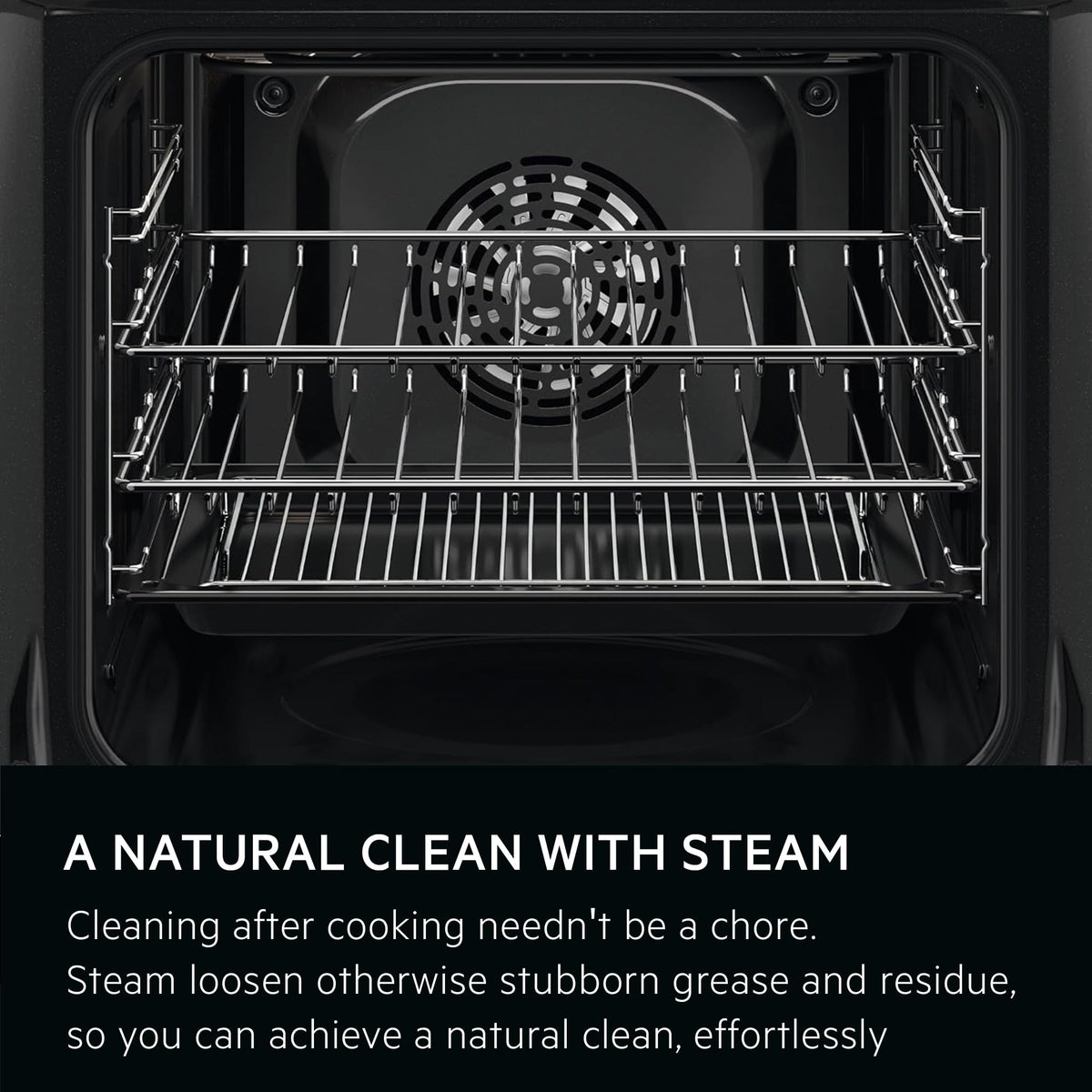AEG Built-in Oven BEX535A61B, 72 L, Class A, Black