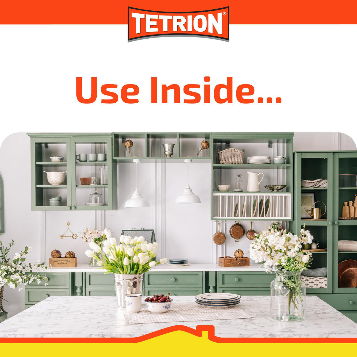 Tetrion Clear Lacquer Spray 400ml - All Purpose Protective Topcoat for Interior & Exterior Uses, Temperature Resistant