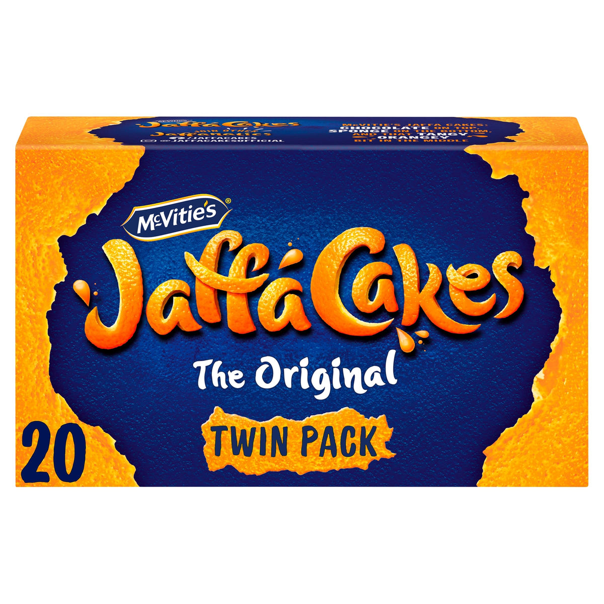 McVitie's Jaffa Cakes Original Biscuits Snack Pack, 6 x 3 Cakes, 198 g