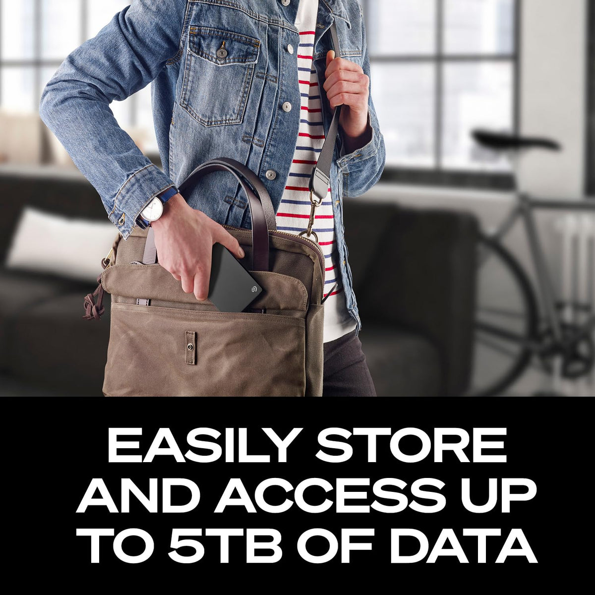 Seagate 2TB Portable Hard Drive | USB 3.0 (STGX2000400)
