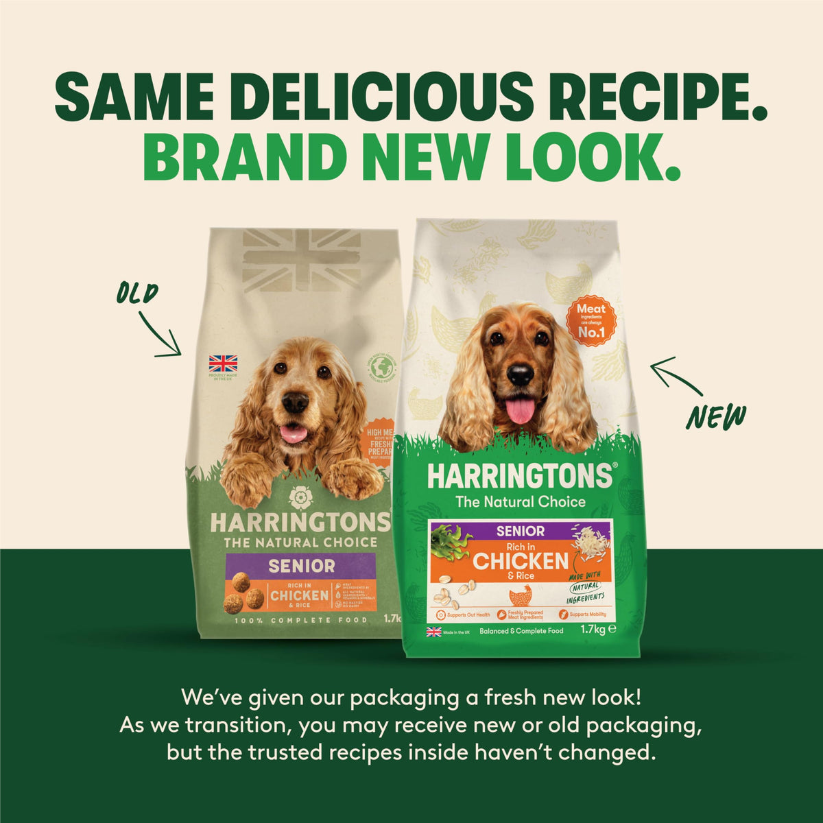 Harringtons Complete Dry Adult Dog Food Turkey & Veg 15kg