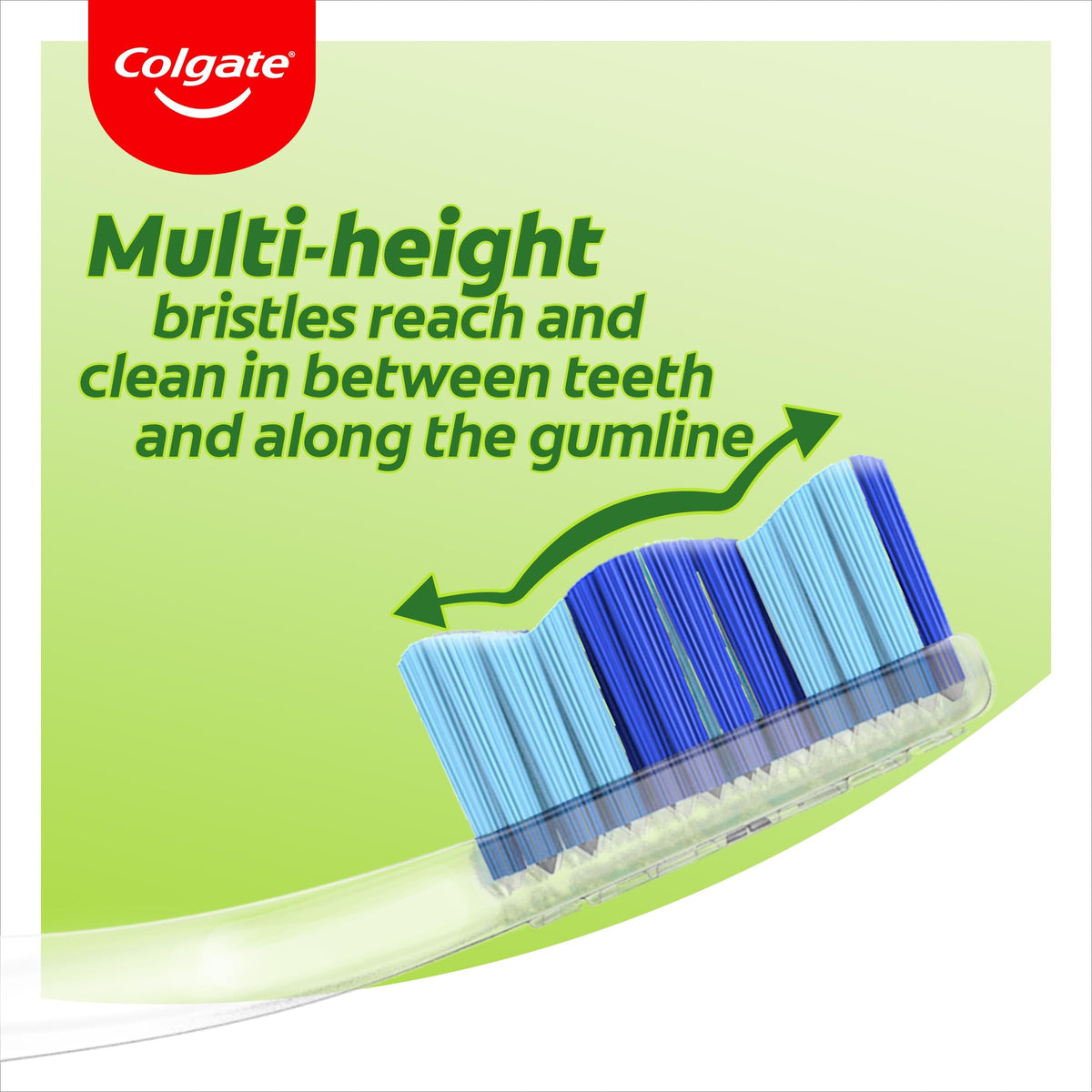 Colgate Extra Clean Medium Manual Toothbrush, 3 Pack