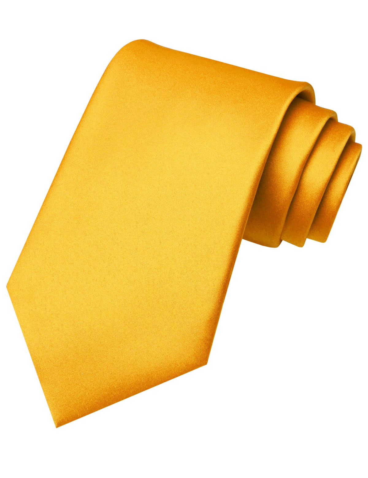 RBOCOTT Solid Color Tie Mens Necktie for Business and Wedding Party