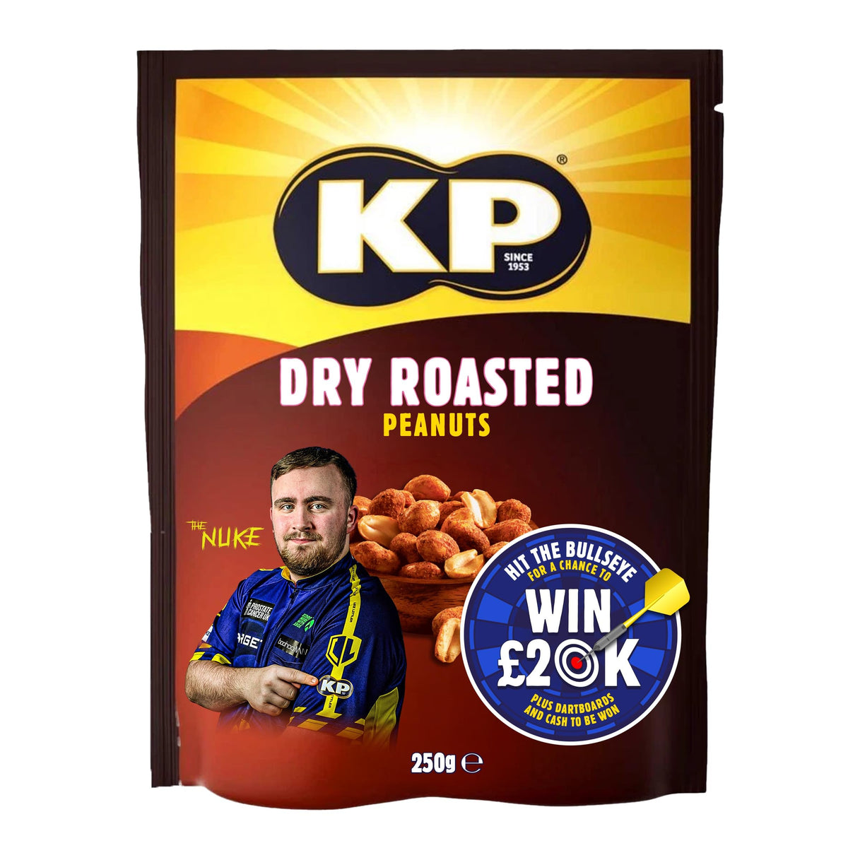 KP Original Salted Peanuts, 50g