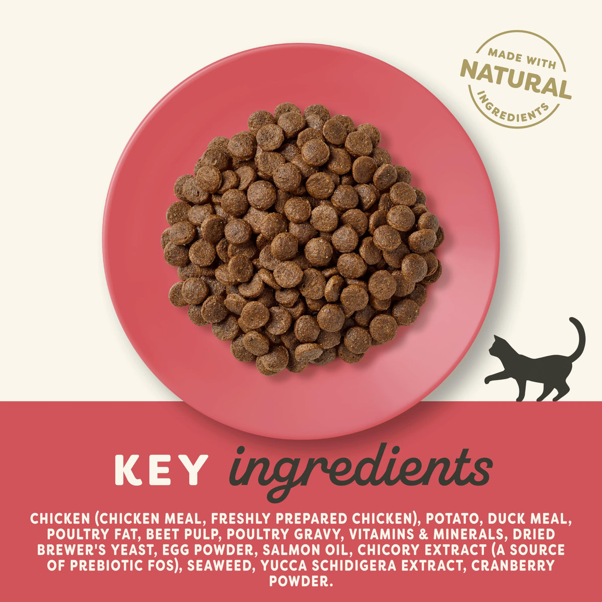 Applaws Complete and Grain Free Dry Kitten Food, Kitten Chicken for all Cats, 2 kg Bag (Pack of 3)