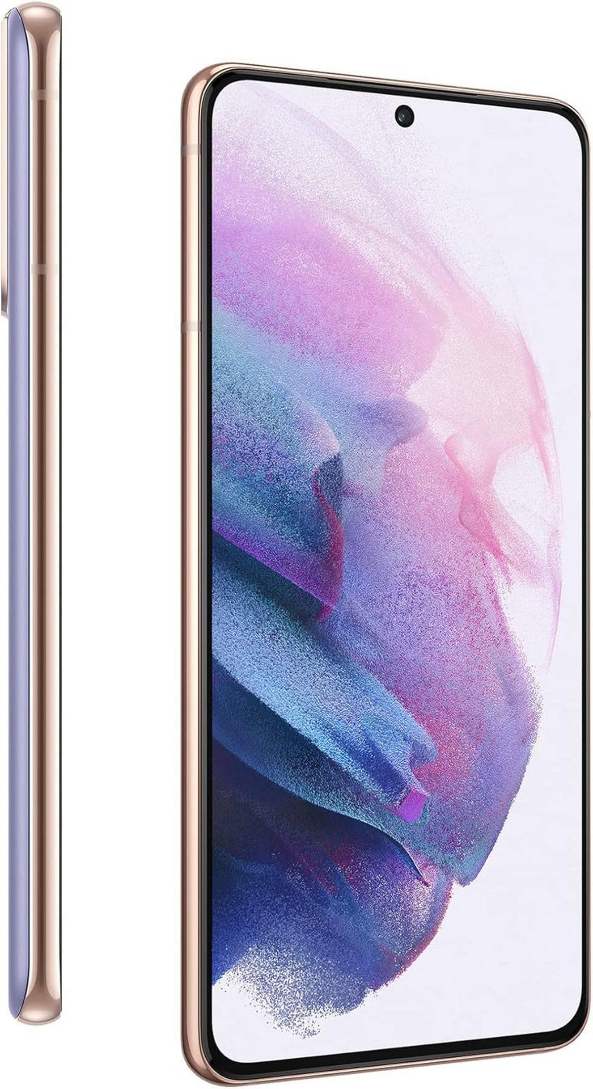 Samsung Galaxy S21 5G Smartphone SIM Free Android Mobile Phone Phantom Pink 128GB (Spanish Version)