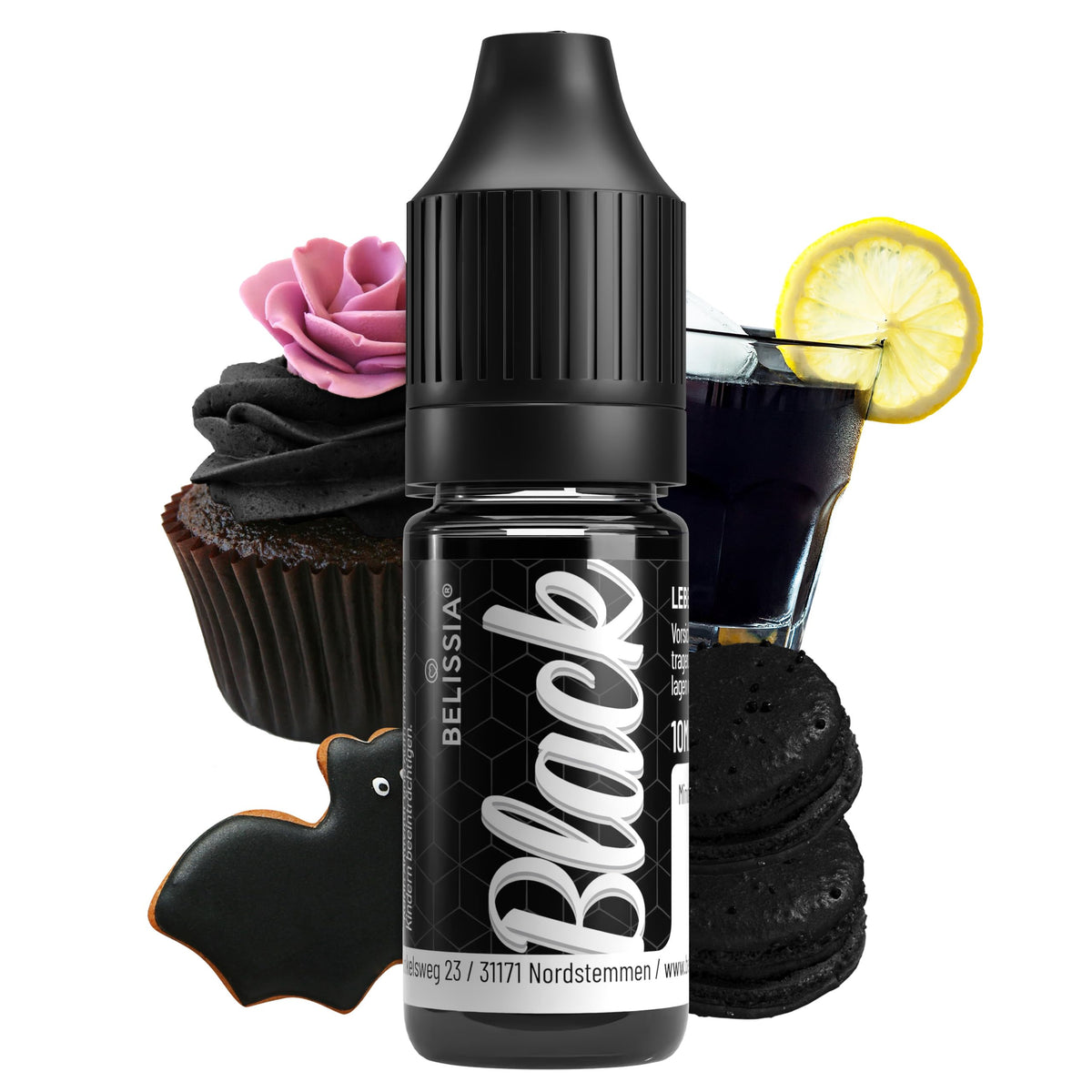 Belissia Liquid Food Colouring Rosa 10ml for Cooking and Baking