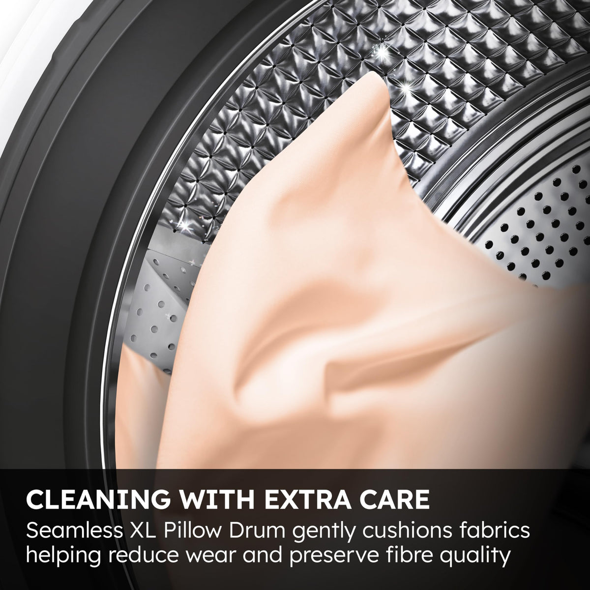 Haier X Series 5 Washing Machine, 13kg, Graphite & Black, A-20%, 1400 RPM