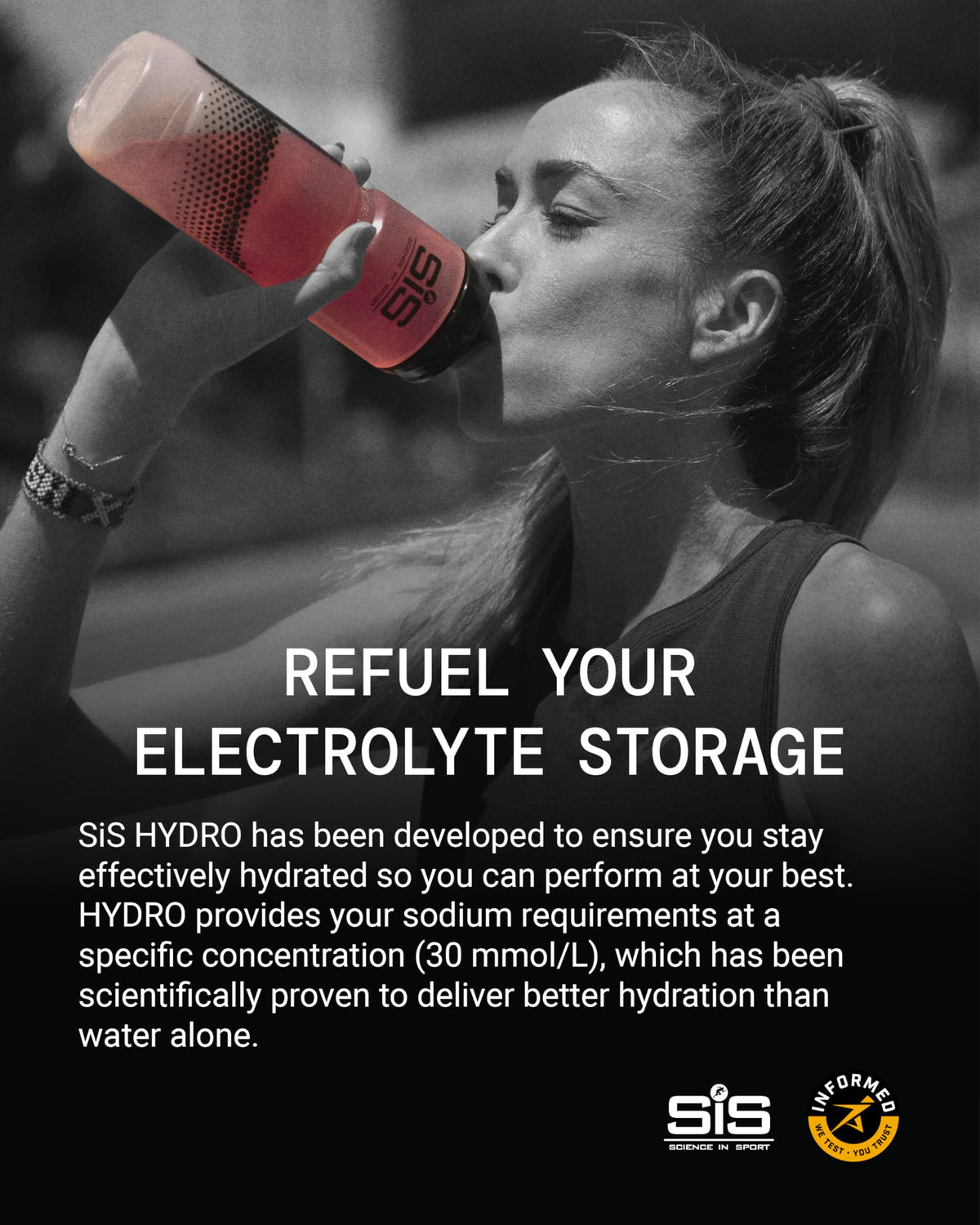 Science in Sport Hydro Electrolyte Tablets, Berry, 20 Tablets
