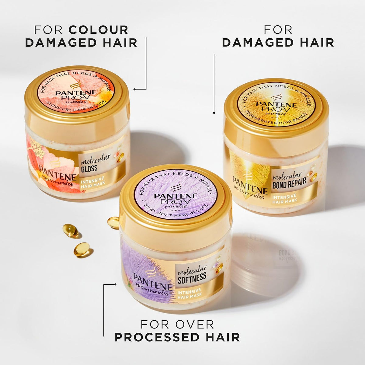 Pantene Molecular Bond Repair Deep Conditioning Hair Treatment 300ml Mask