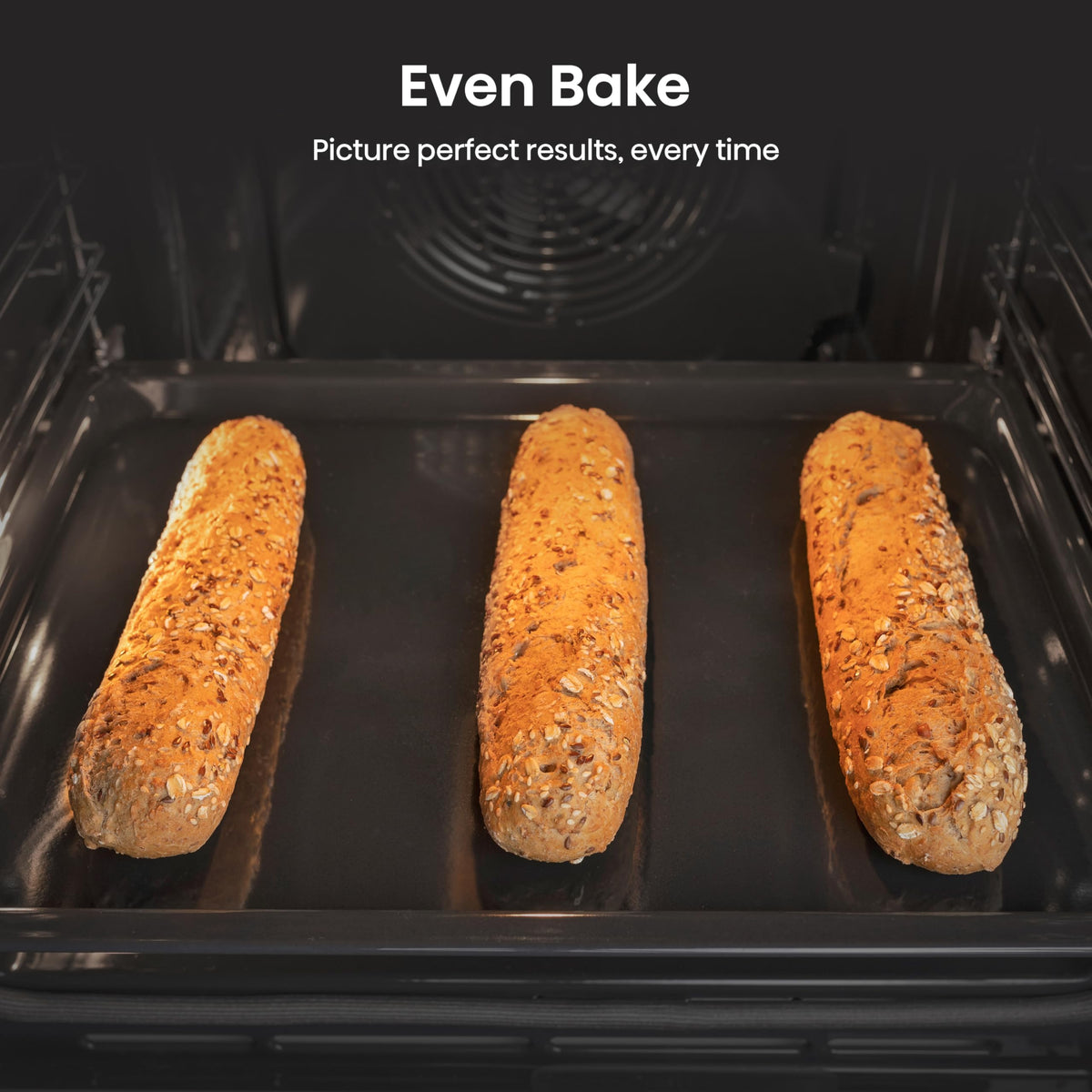 Hisense HDUKC60W 60cm Electric Cooker with Ceramic Hob-White, A Rated Double Oven 50L/80L [Energy Class A]