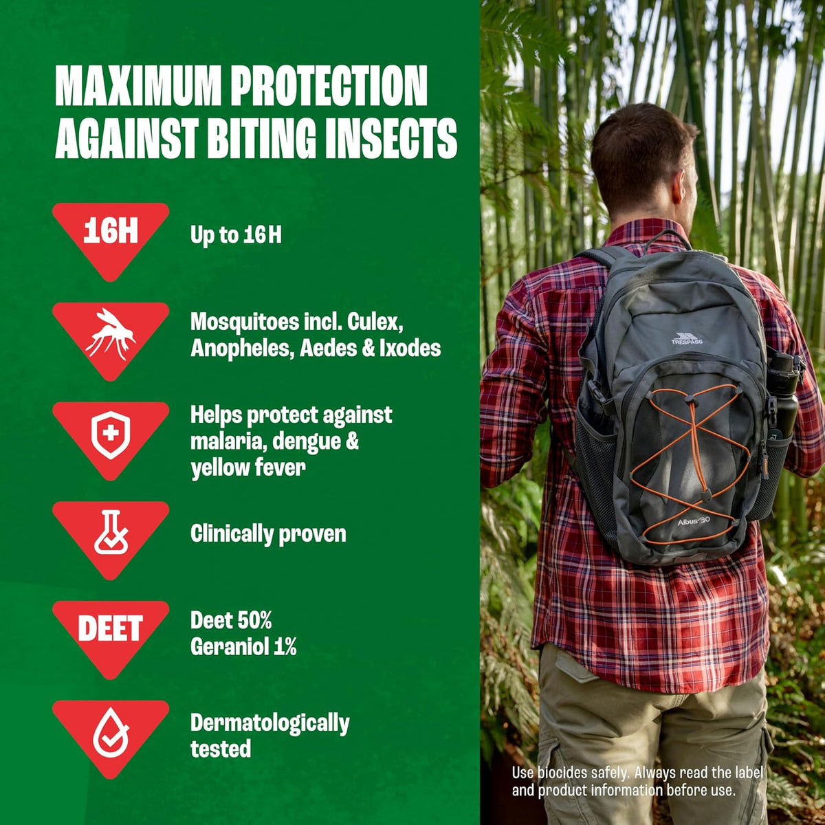 Jungle Formula Maximum 50% DEET Insect Repellent Aerosol 125ml
