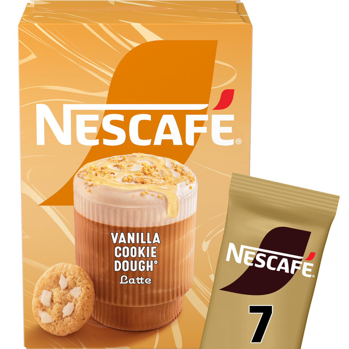 NESCAFÉ Latte Instant Coffee Sachets - 72 x 18g