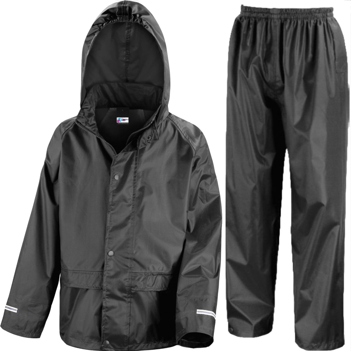 Rainsuit Shop Kids Waterproof Jacket and Trouser Suit Set Boys or Girls