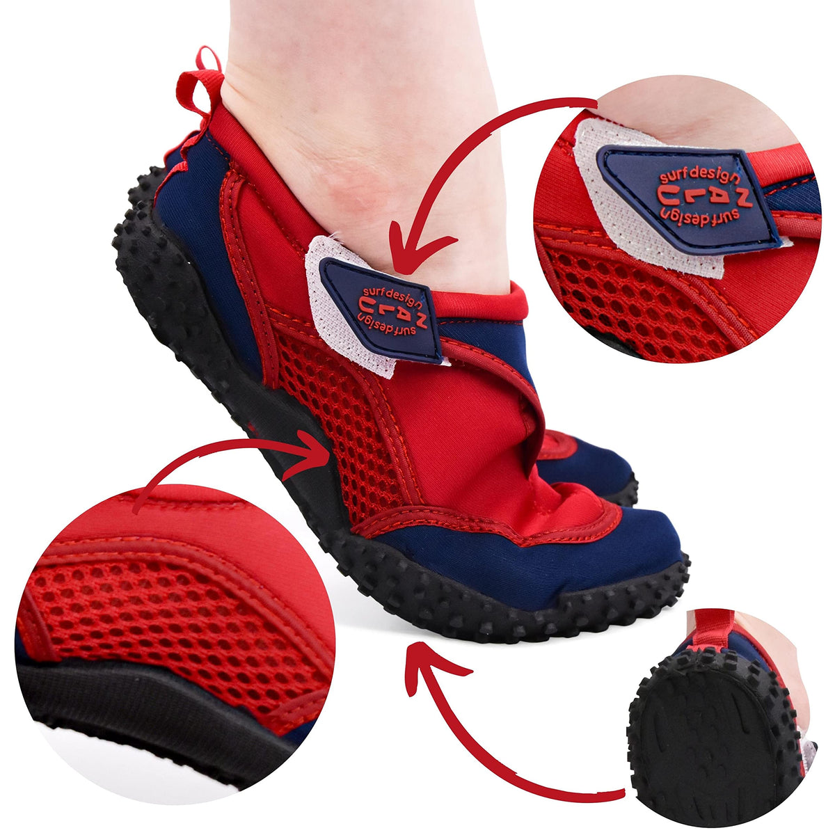 Aqua Beach Surf Wet Water Shoes Boys Girls Mens Womens Unisex Wetsuit Boots