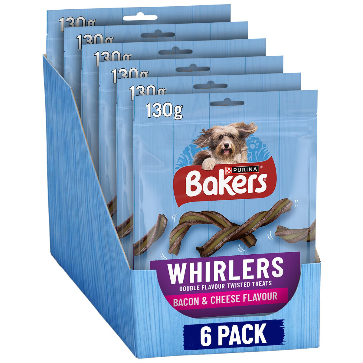 BAKERS Sizzlers Bacon Dog Treats 315g (Pack of 3)