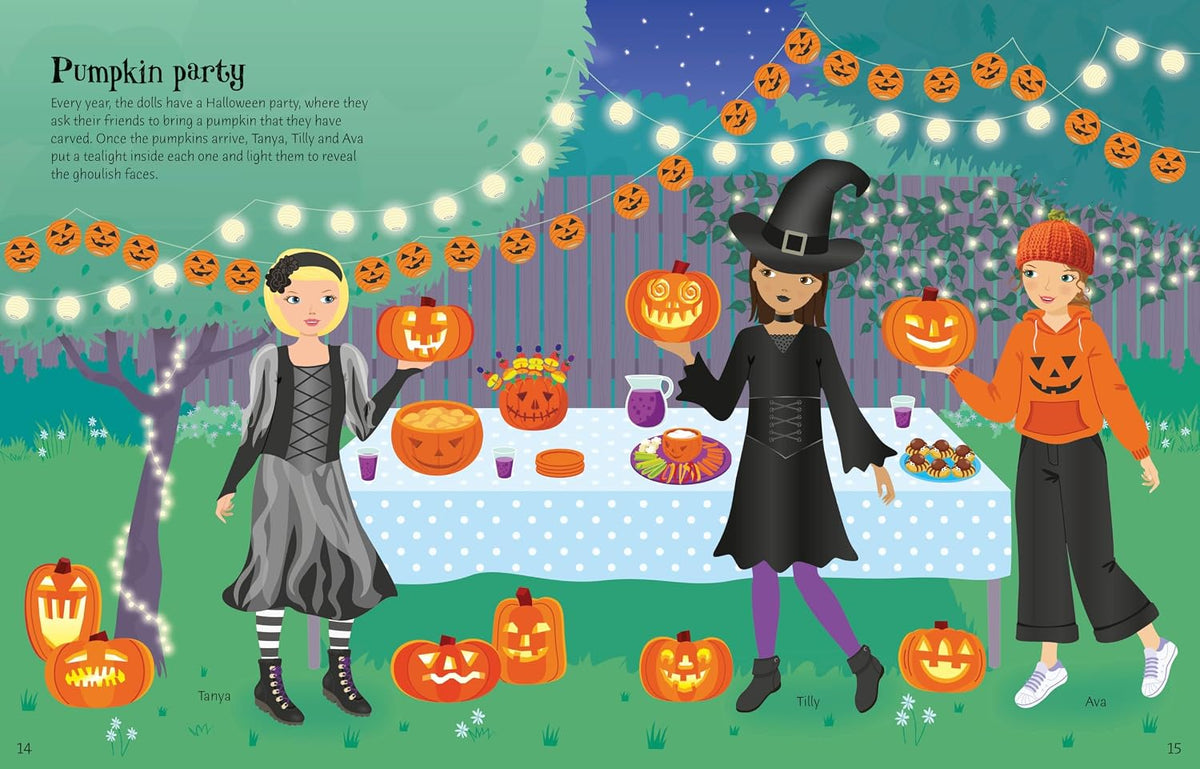 Sticker Dolly Dressing Halloween