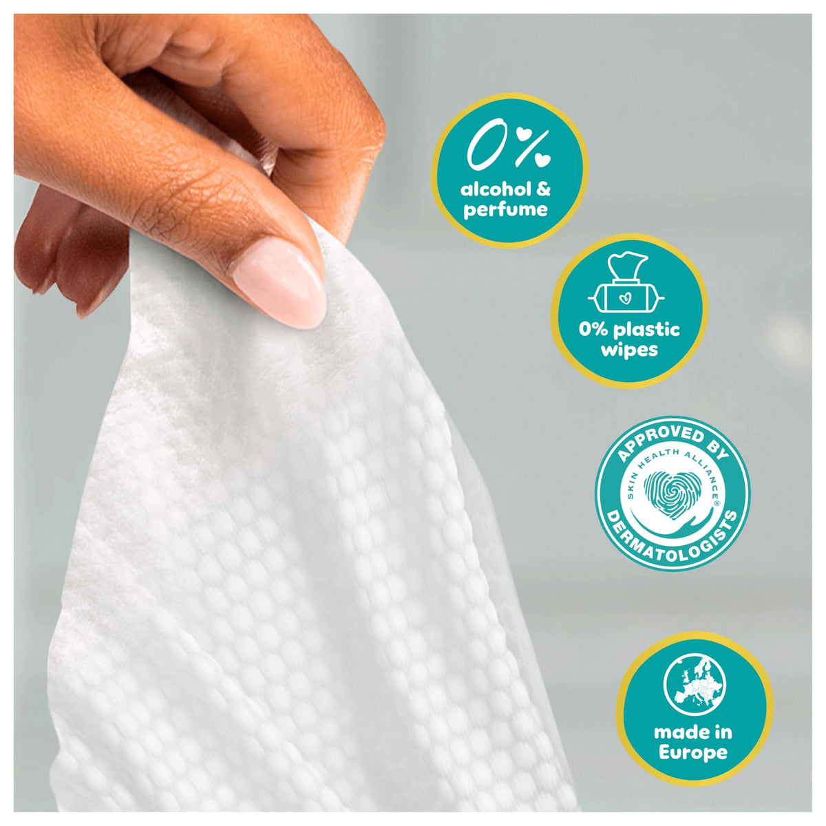 Pampers New Baby Wipes, 180 Count