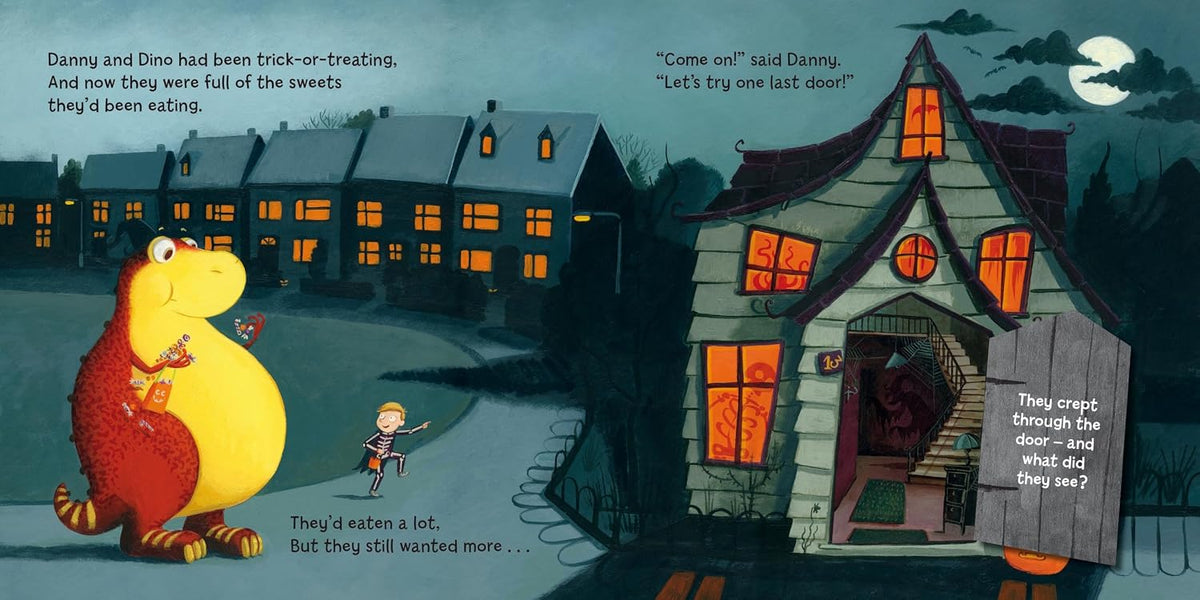 The Dinosaur that Pooped Halloween!: A spooky lift-the-flap adventure