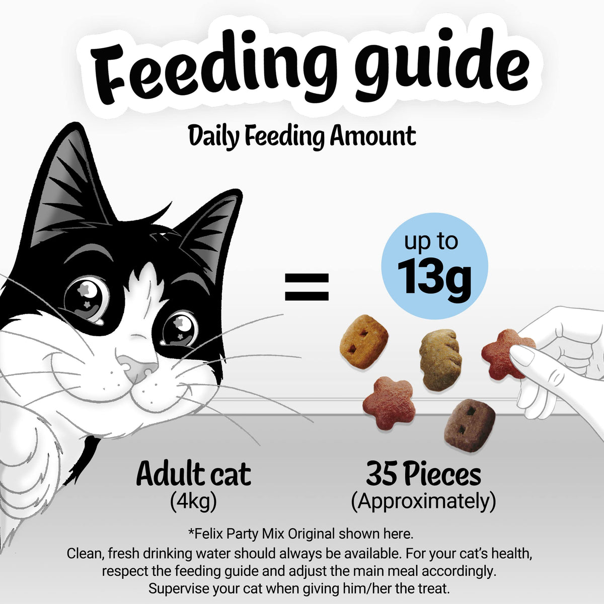 FELIX Tasty Shreds Adult Wet Cat Food Mixed Selection in Gravy Chicken, Beef, Tuna, Salmon 40 x 80g Pouches