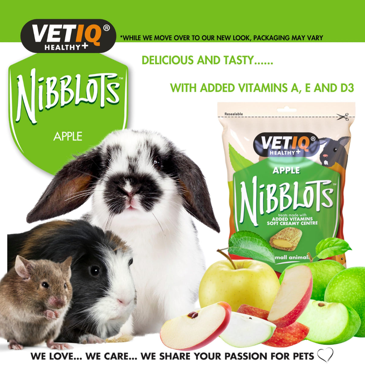 VETIQ Healthy Bites Small Animal Variety Treats (72 Servings)