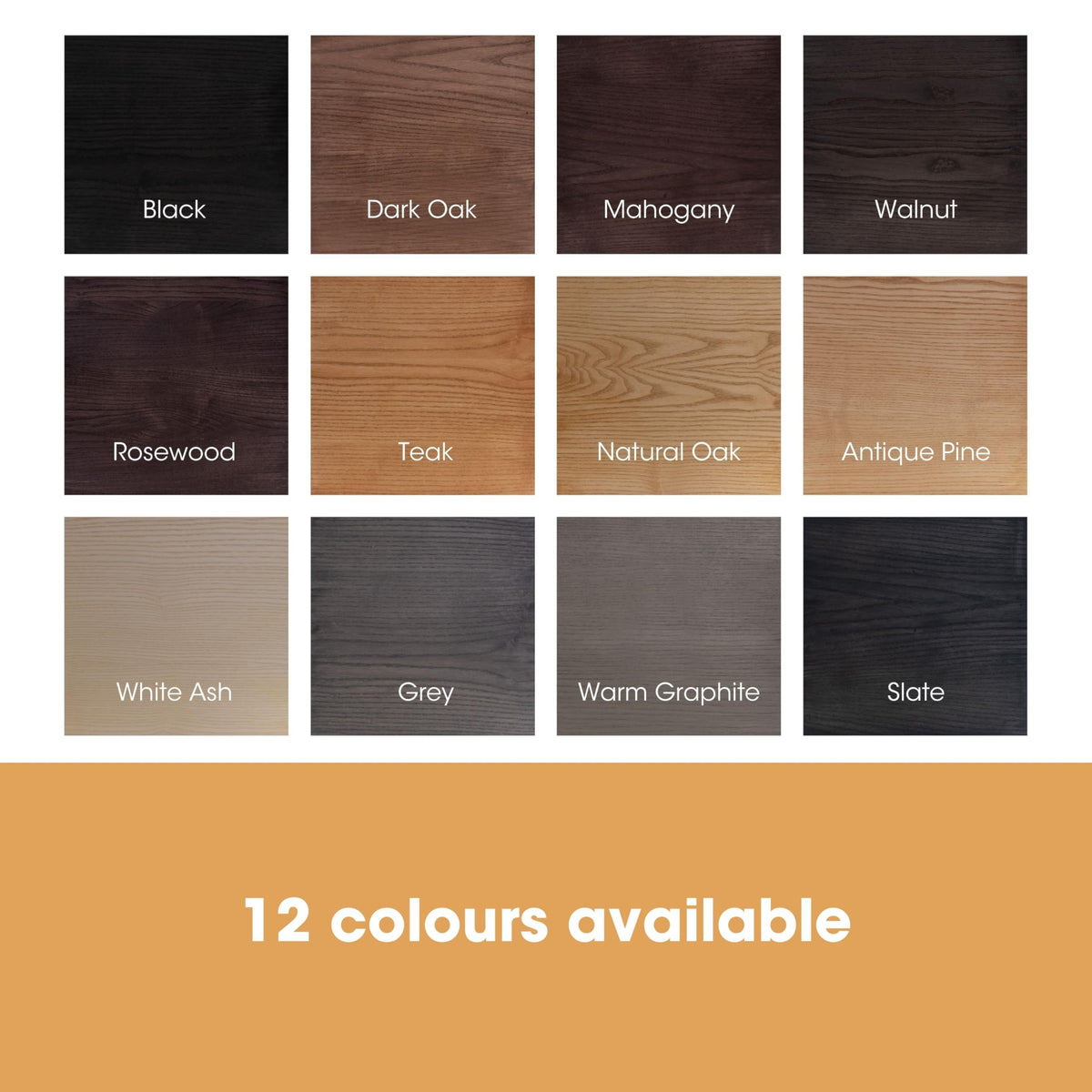 Furniture Clinic Wood Stain (Natural Oak) – Fast Drying, Highly Concentrated, and Easy-to-Apply Light Oak Wood Stain for All Indoor & Outdoor Wood – Water Based & Non-Toxic – 250ml