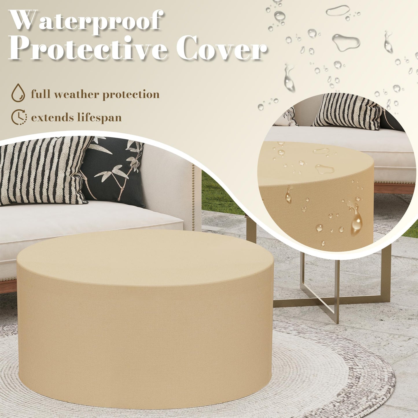 Smokeless Fire Pit with Removable Ash Pan, Fire Pits for Garden Wood Burning, Portable Camping Firepit, for Backyard Patio, Stainless Steel, Waterproof Bag & Poker Included, 50 x 38cm, Silver