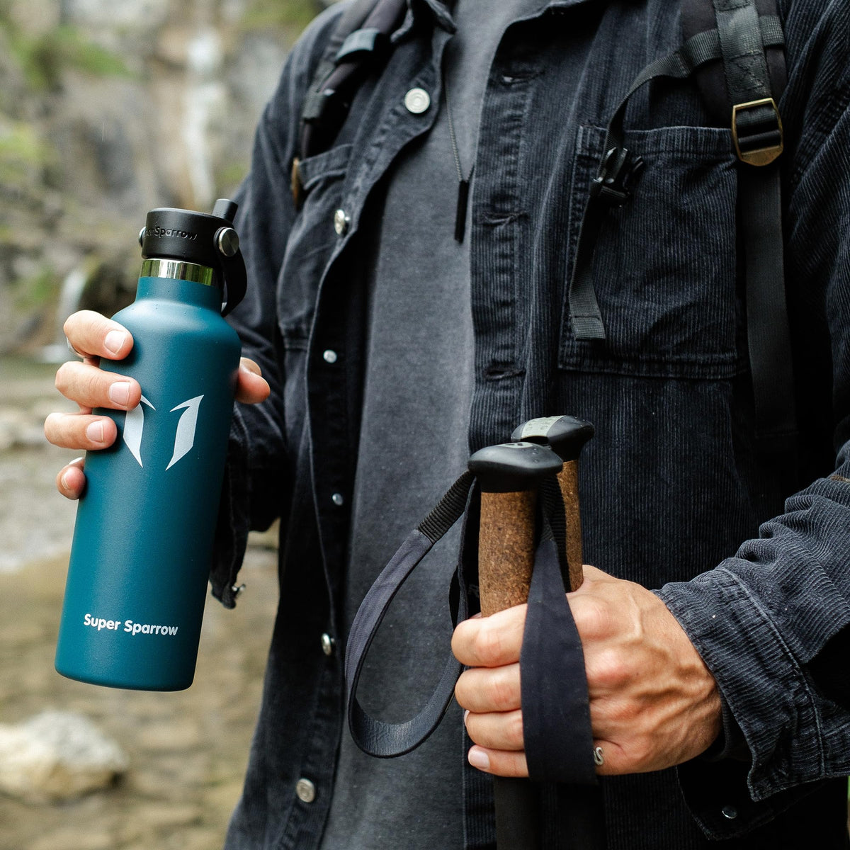 Sparrow Insulated Water Bottle 500ml/750ml/1L/1.2L Metal Drinks Bottle