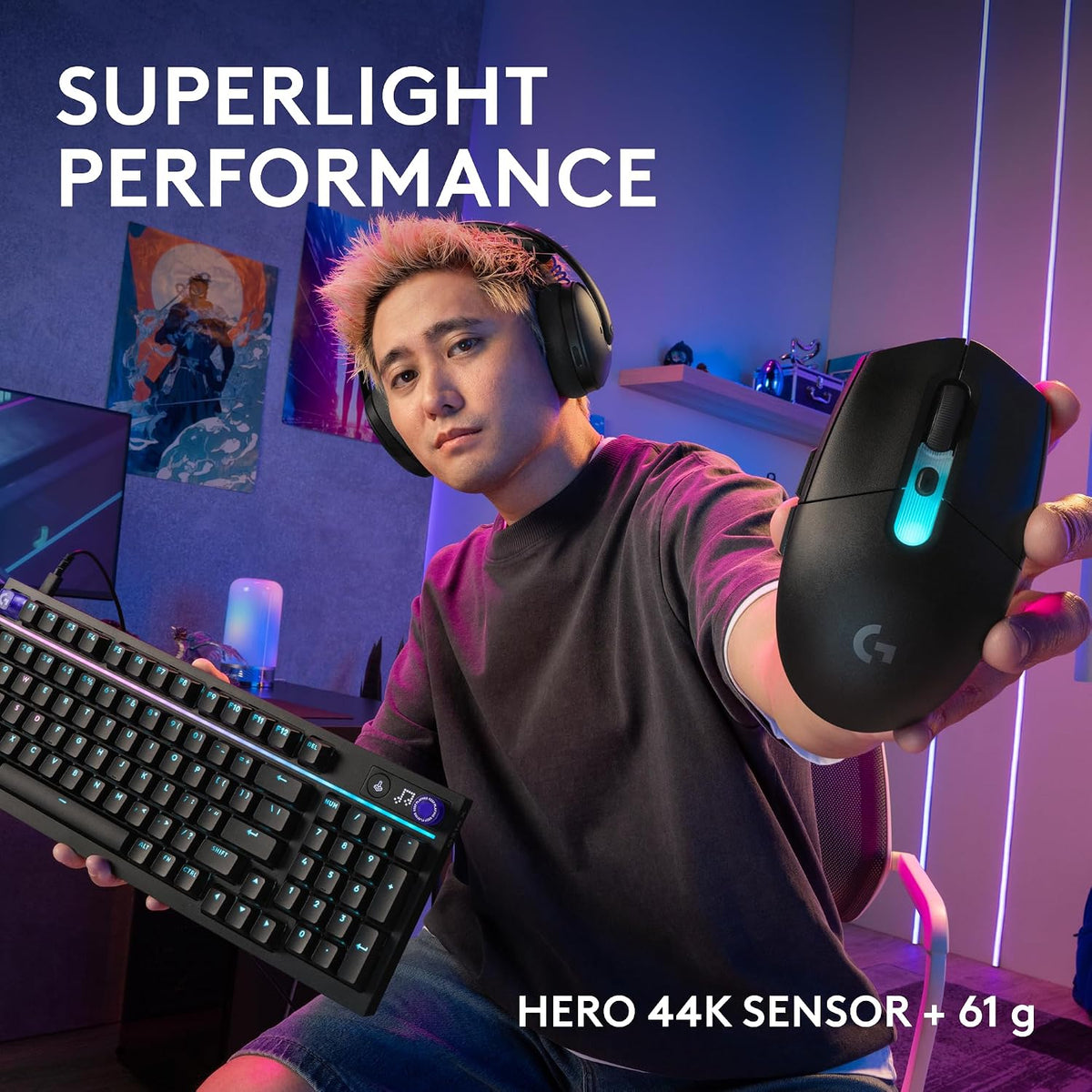 Logitech G G305 LIGHTSPEED Wireless Gaming Mouse